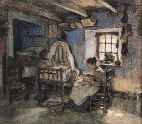 Innenraum, Wissant, 1913